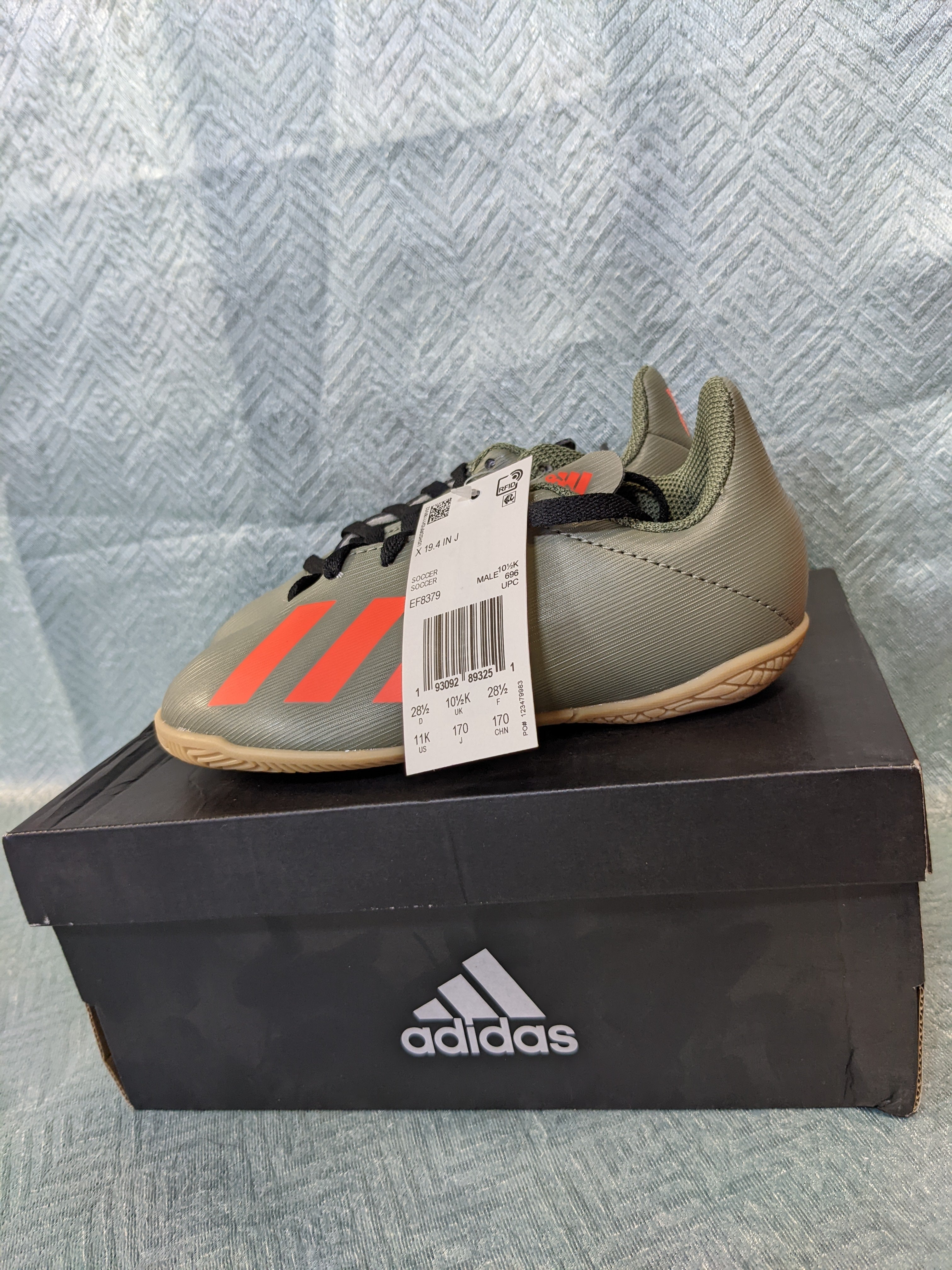 Adidas boys X 19.4 Indoor size US 11k (7545756549358)